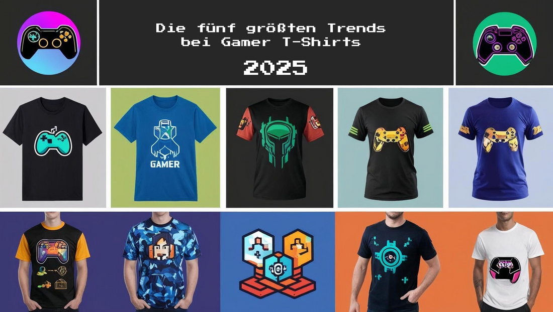 Gamer T-Shirts 2025: Trends, Designs und was Gen Z wirklich will