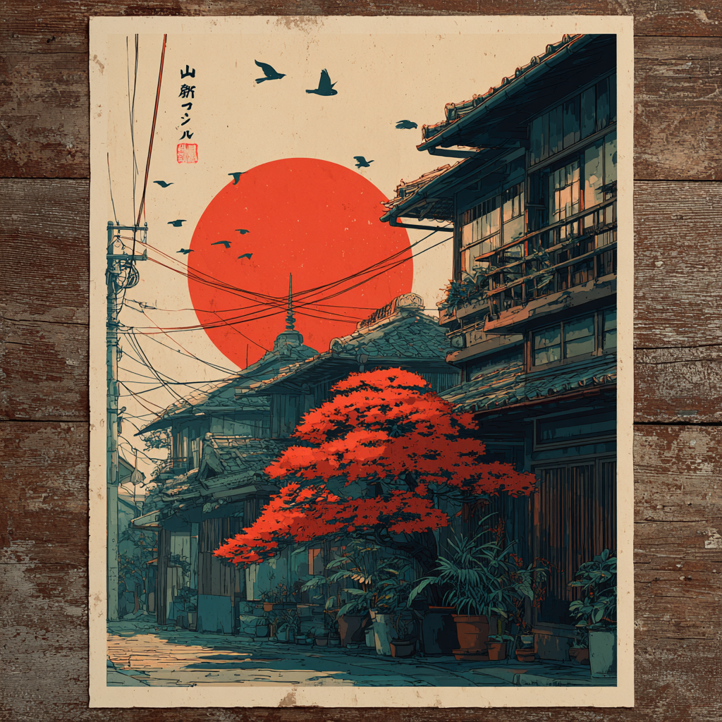 Japan Style im Bereich Print on Demand