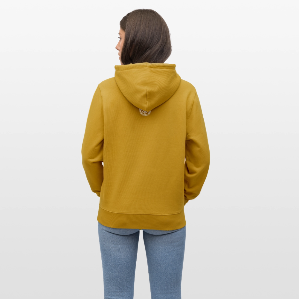 Runenkreis Unisex Hoodie – Mystische Power trifft gemütlichen Style - Ocker