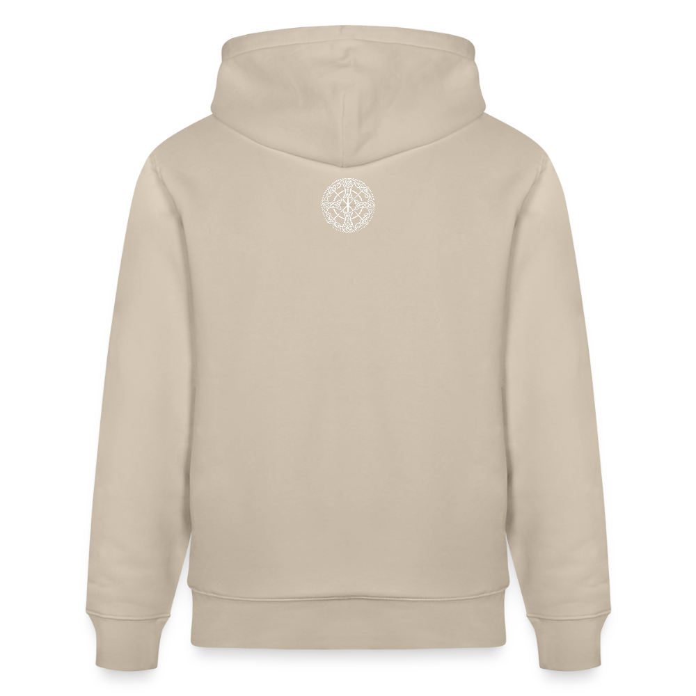 Runenkreis Unisex Hoodie – Mystische Power trifft gemütlichen Style - Beige