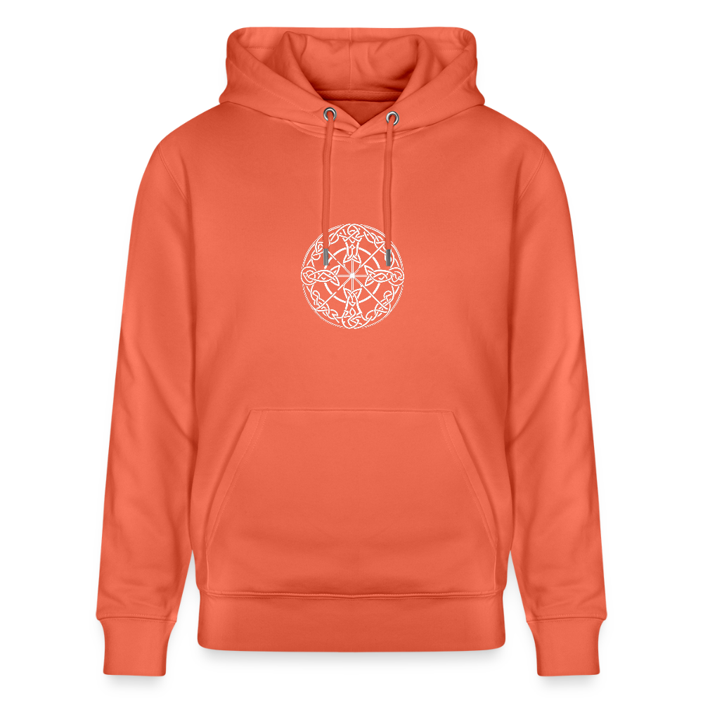 Runenkreis Unisex Hoodie – Mystische Power trifft gemütlichen Style - Hellrot