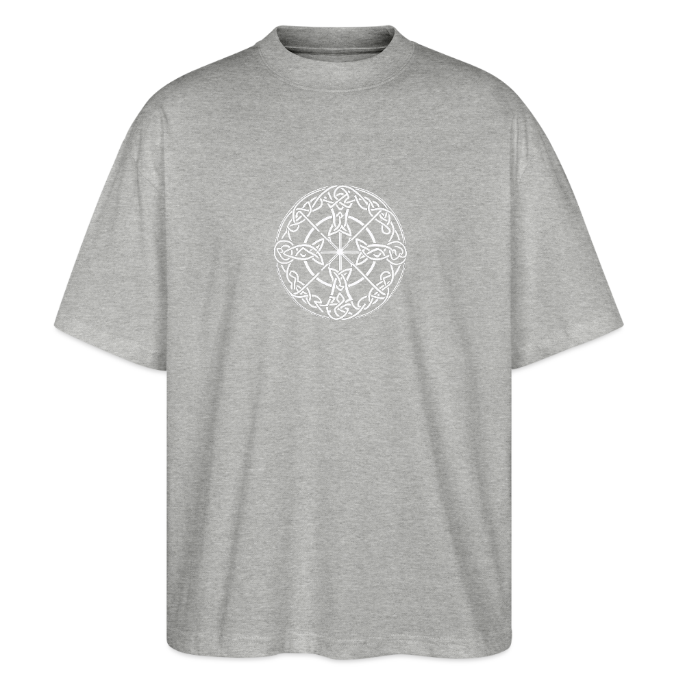 Stanley/Stella Oversized Unisex Bio T-Shirt Blaster - Grau meliert
