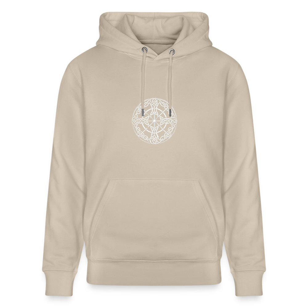 Runenkreis Unisex Hoodie – Mystische Power trifft gemütlichen Style - Beige