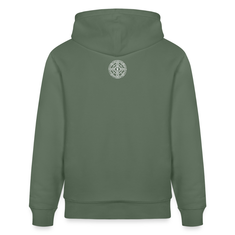 Runenkreis Unisex Hoodie – Mystische Power trifft gemütlichen Style - Tanngrün