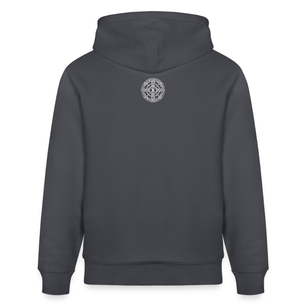 Runenkreis Unisex Hoodie – Mystische Power trifft gemütlichen Style - Indigoblau