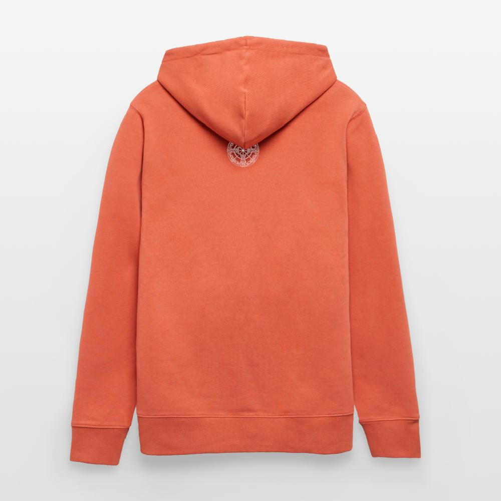 Runenkreis Unisex Hoodie – Mystische Power trifft gemütlichen Style - Hellrot