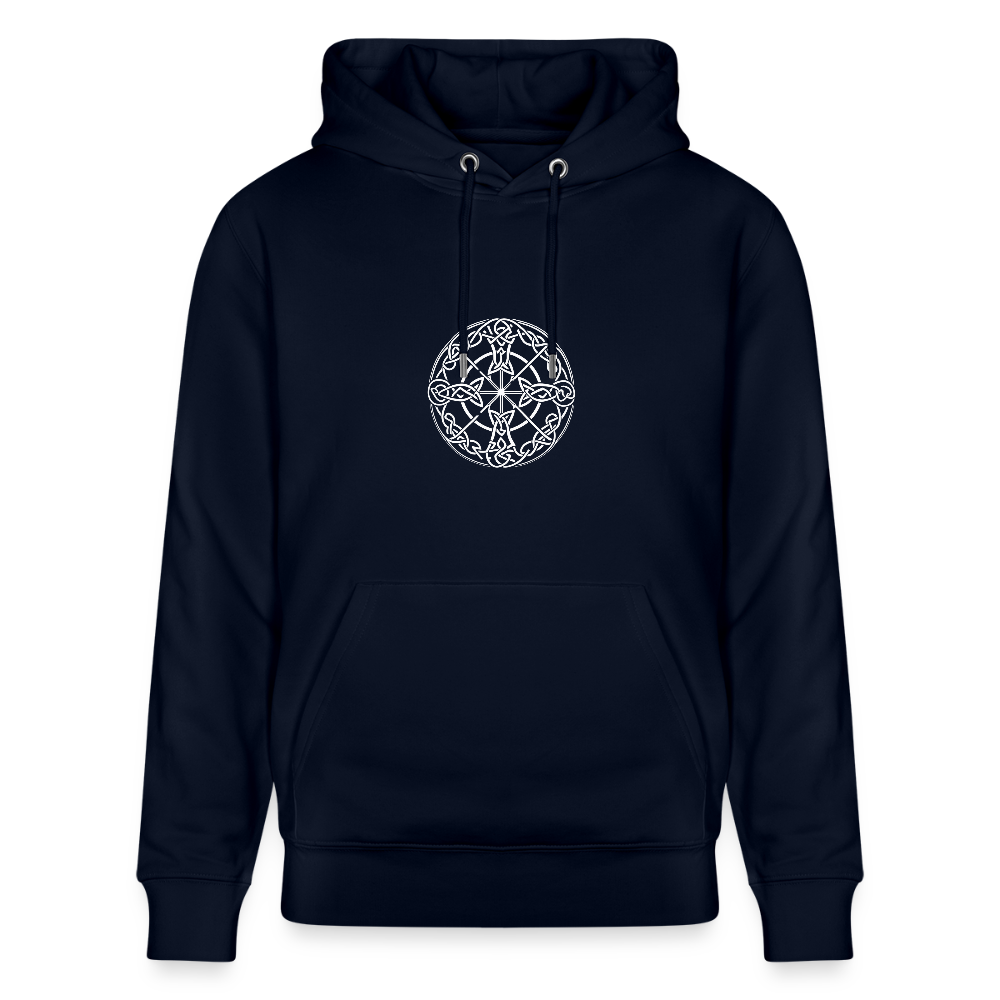 Runenkreis Unisex Hoodie – Mystische Power trifft gemütlichen Style - Navy