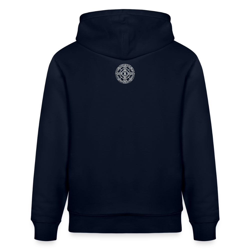 Runenkreis Unisex Hoodie – Mystische Power trifft gemütlichen Style - Navy