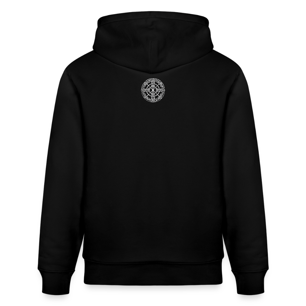 Runenkreis Unisex Hoodie – Mystische Power trifft gemütlichen Style - Schwarz