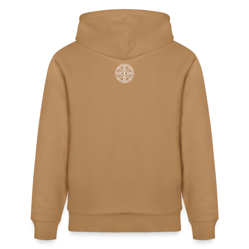 Runenkreis Unisex Hoodie – Mystische Power trifft gemütlichen Style - Karamell 
