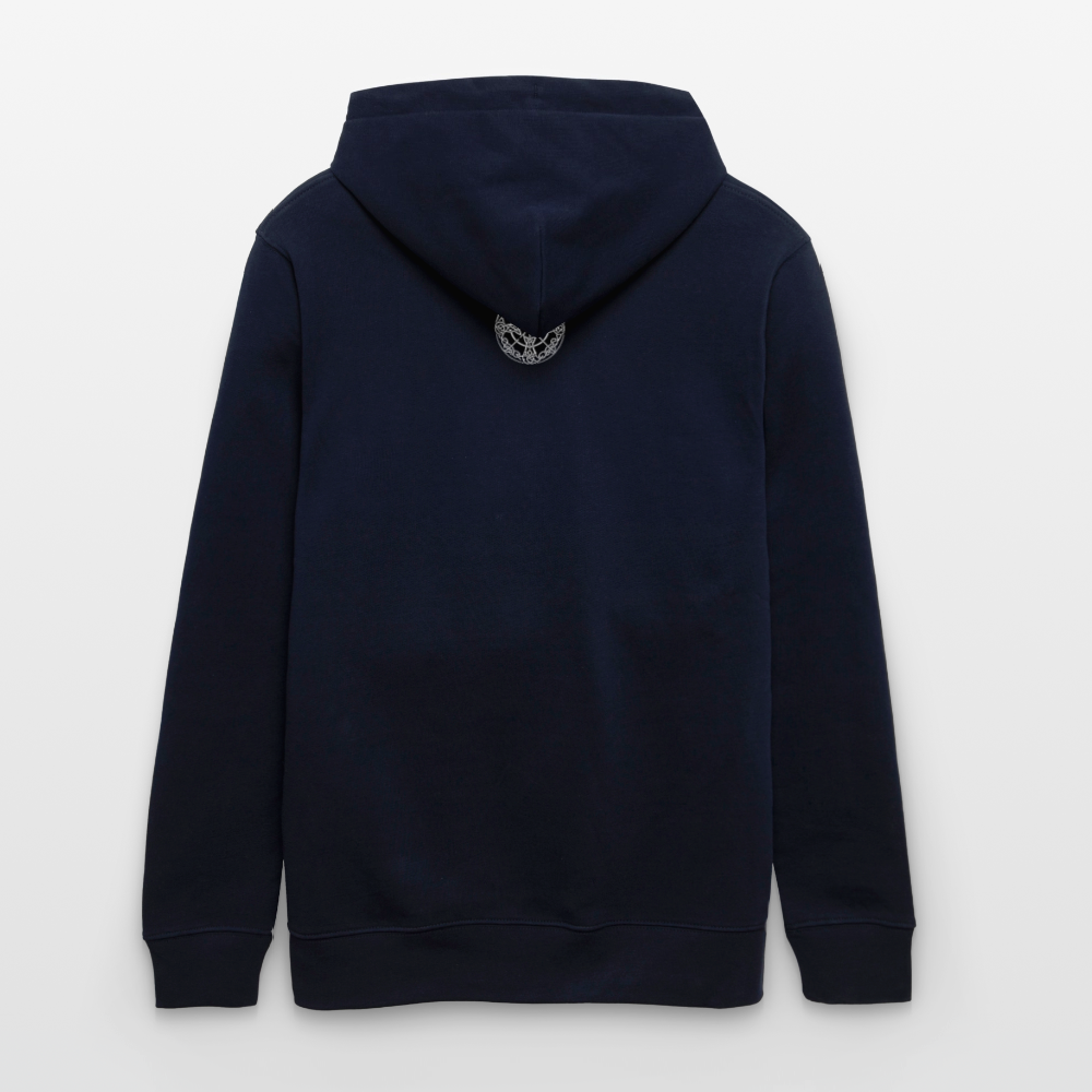 Runenkreis Unisex Hoodie – Mystische Power trifft gemütlichen Style - Navy