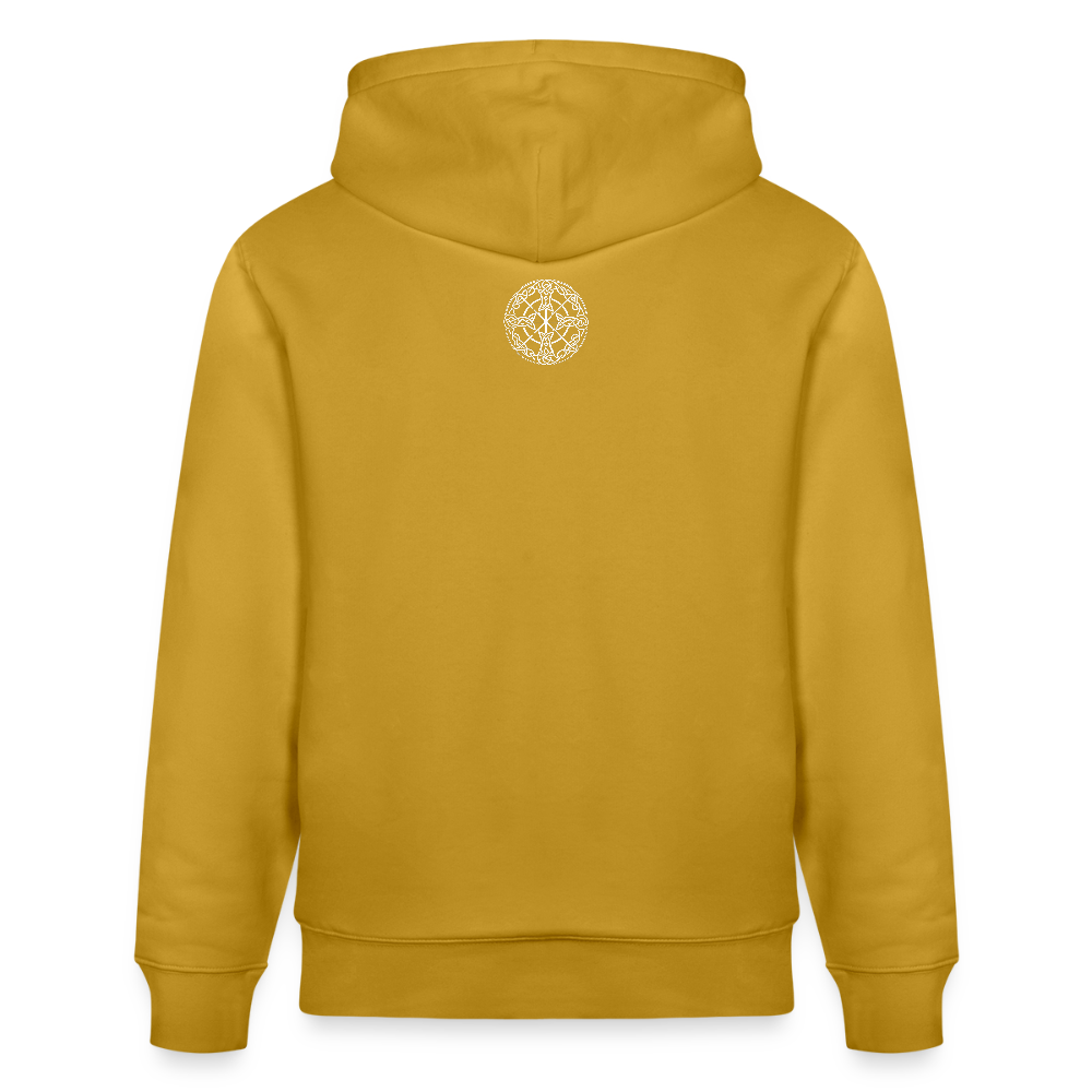 Runenkreis Unisex Hoodie – Mystische Power trifft gemütlichen Style - Ocker