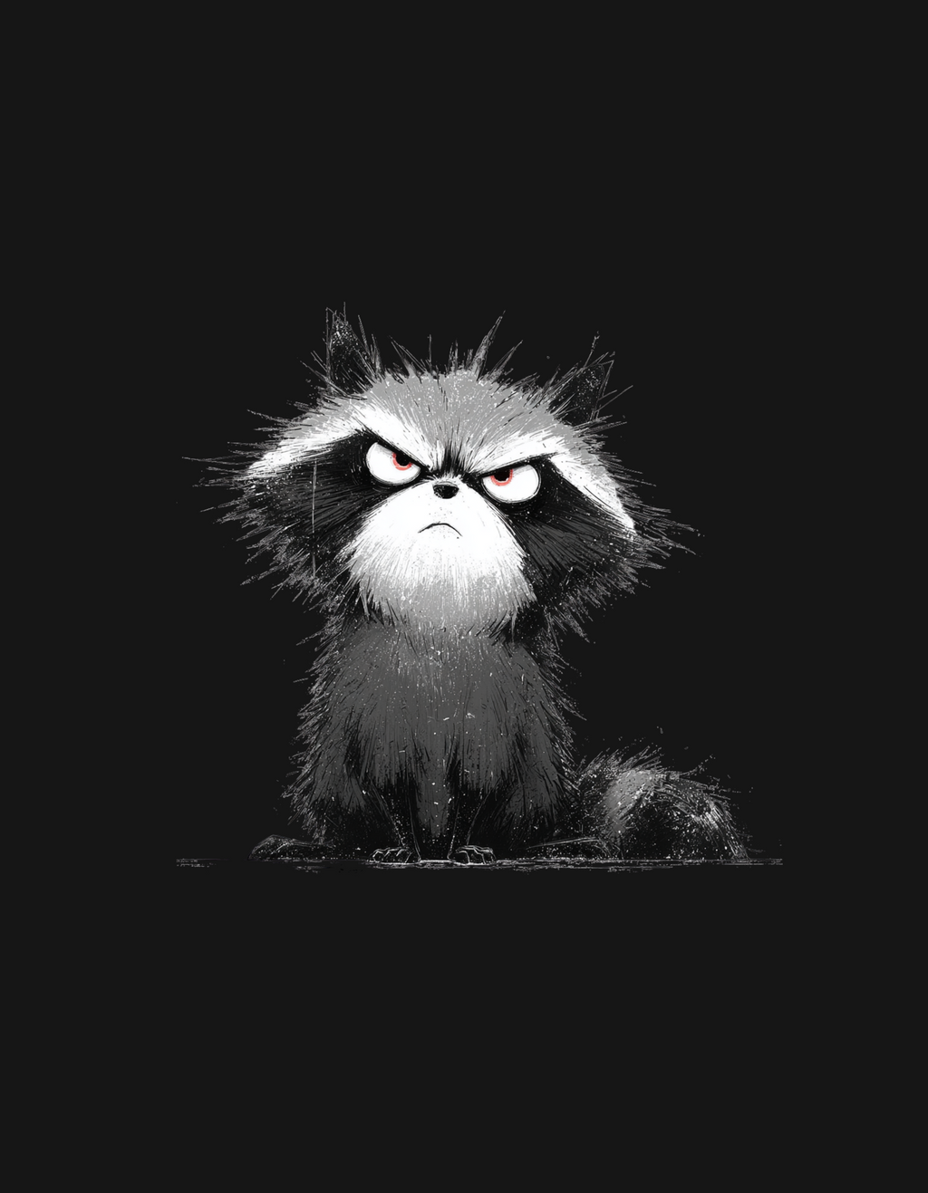 Nerved Raccoon Hoodie