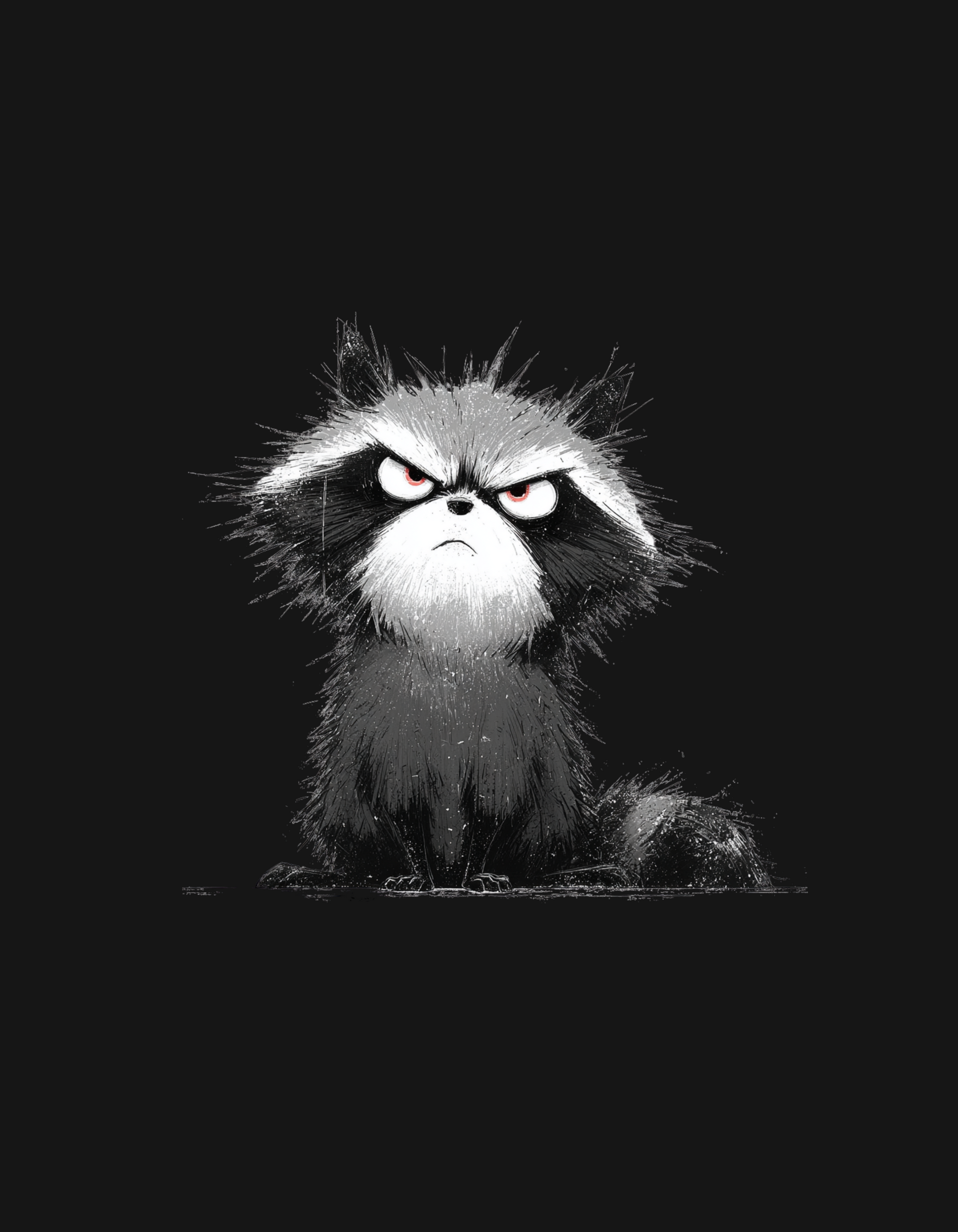Nerved Raccoon Hoodie